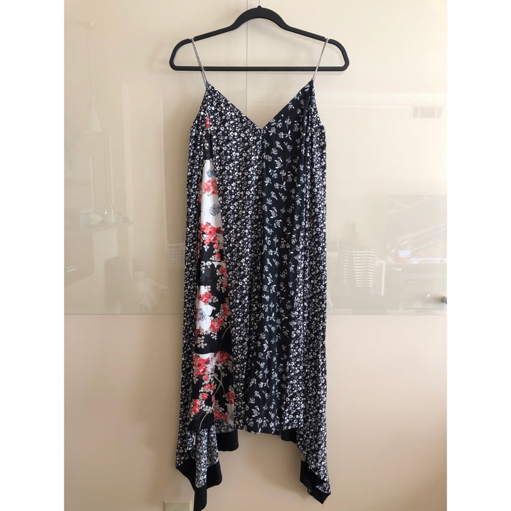 Rag & Bone mixed floral londar dress, sz S